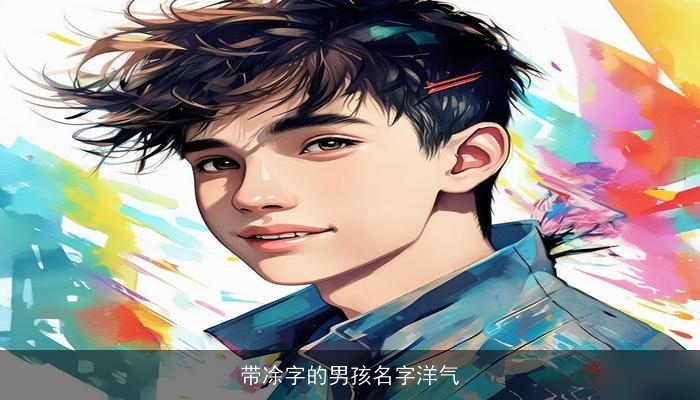 带凃字的男孩名字洋气