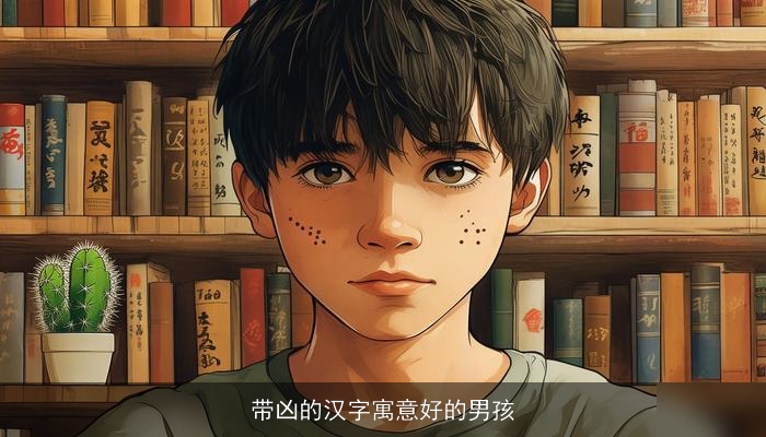 带凶的汉字寓意好的男孩