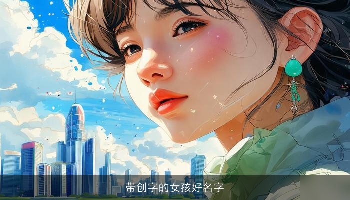 带创字的女孩好名字