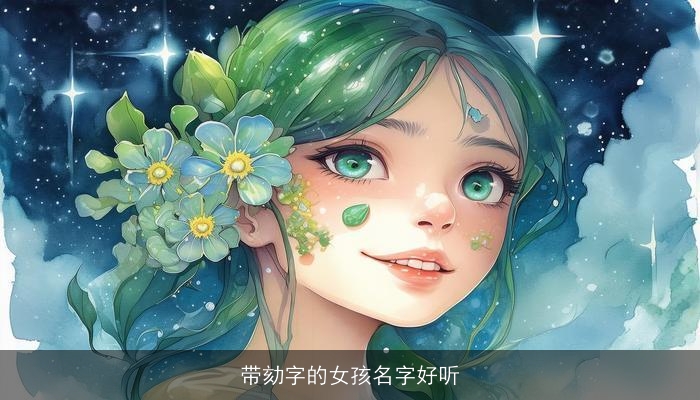 带劾字的女孩名字好听