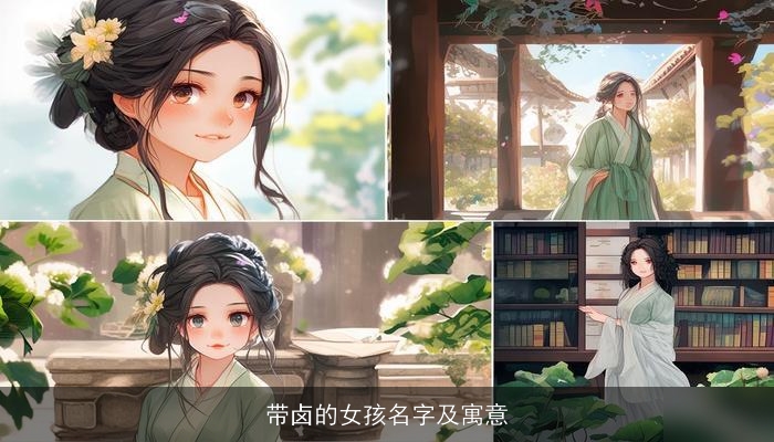 带卤的女孩名字及寓意