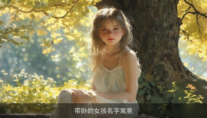 带卧的女孩名字寓意