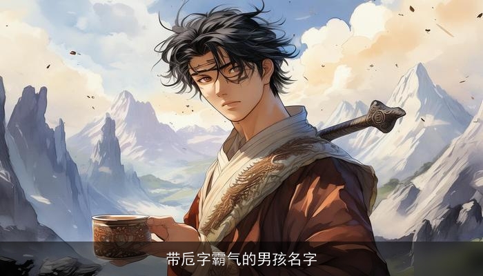 带卮字霸气的男孩名字