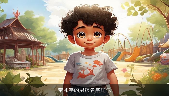 带卯字的男孩名字洋气