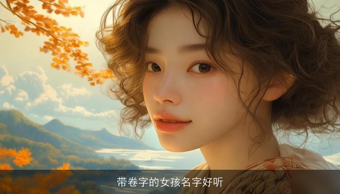 带卷字的女孩名字好听