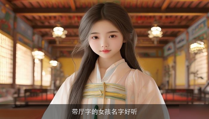 带厅字的女孩名字好听