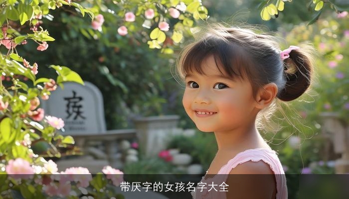 带厌字的女孩名字大全