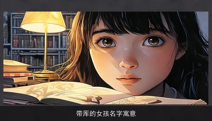 带厍的女孩名字寓意