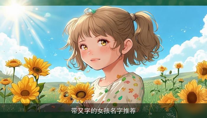 带又字的女孩名字推荐