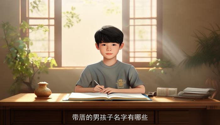 带厝的男孩子名字有哪些