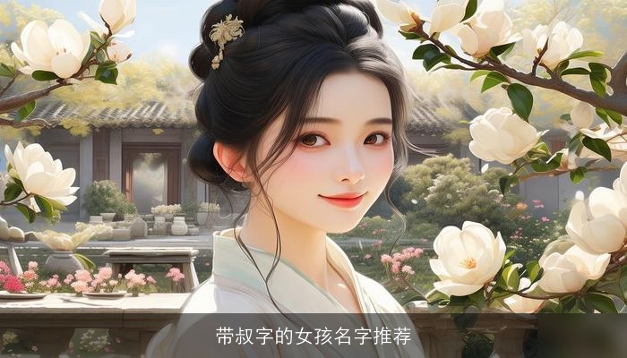 带叔字的女孩名字推荐