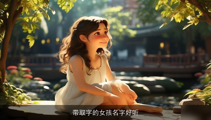 带取字的女孩名字好听