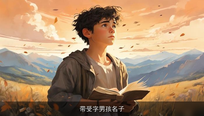 带受字男孩名子