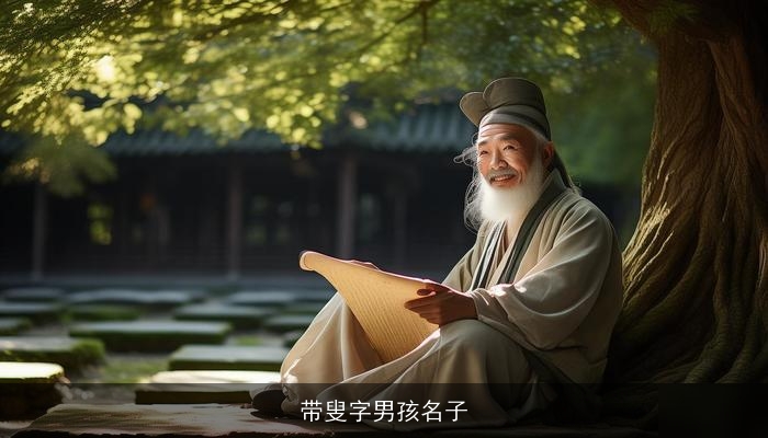 带叟字男孩名子