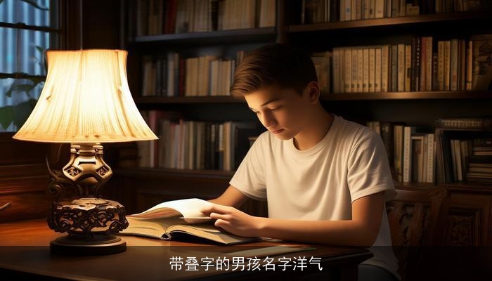 带叠字的男孩名字洋气