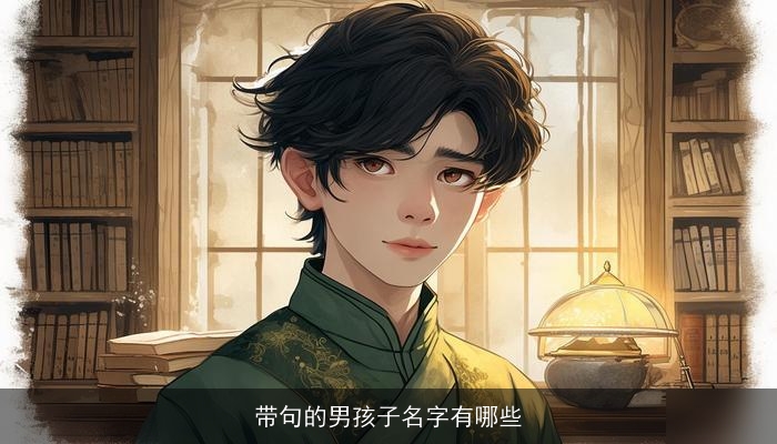 带句的男孩子名字有哪些