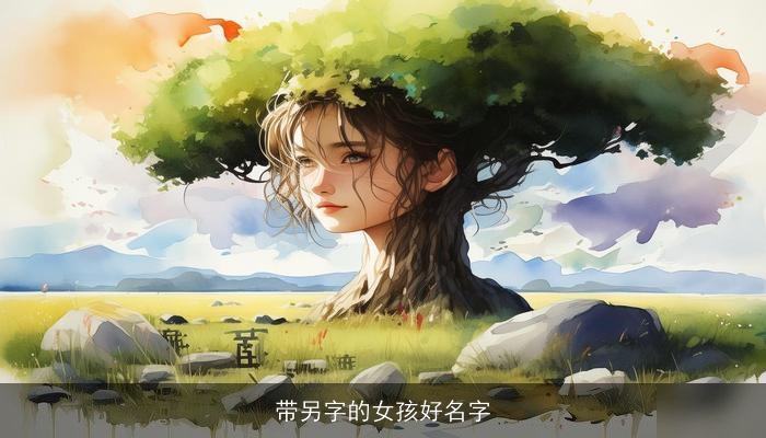 带另字的女孩好名字