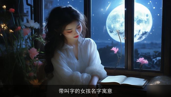 带叫字的女孩名字寓意