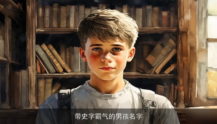 带史字霸气的男孩名字