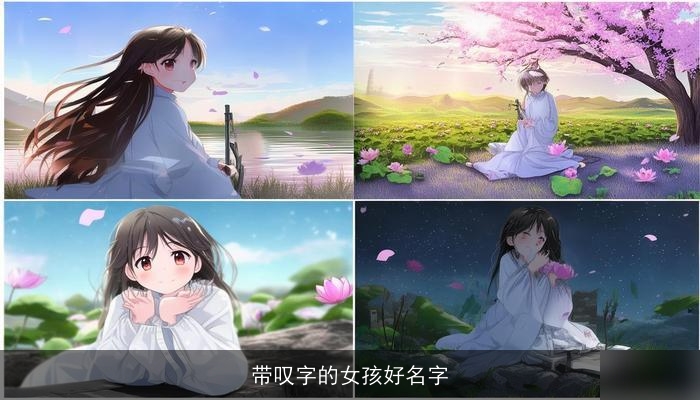 带叹字的女孩好名字