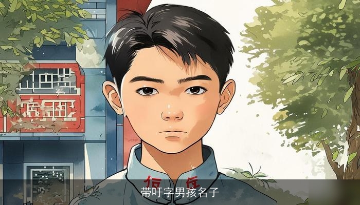 带吁字男孩名子