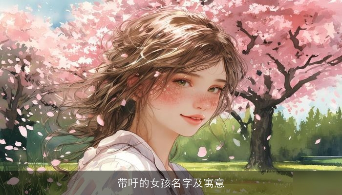 带吁的女孩名字及寓意