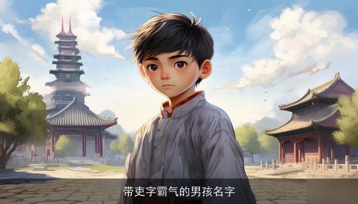 带吏字霸气的男孩名字