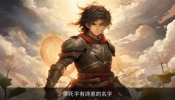 带吒字有诗意的名字