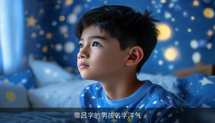 带吕字的男孩名字洋气