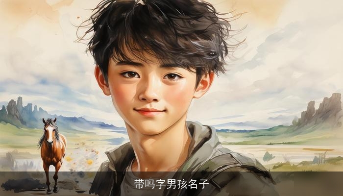 带吗字男孩名子