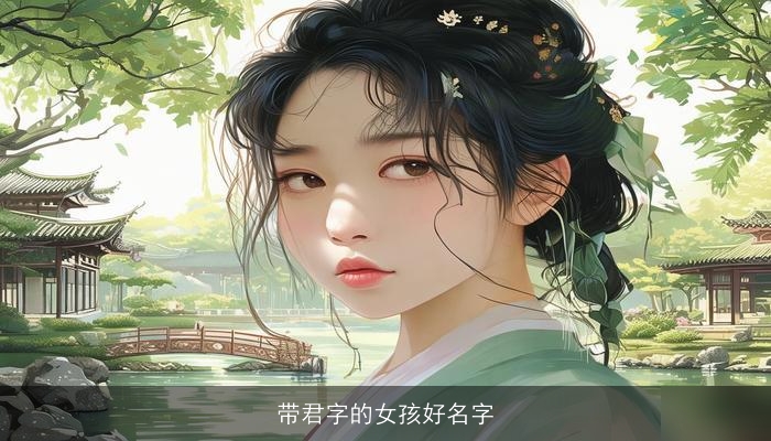 带君字的女孩好名字