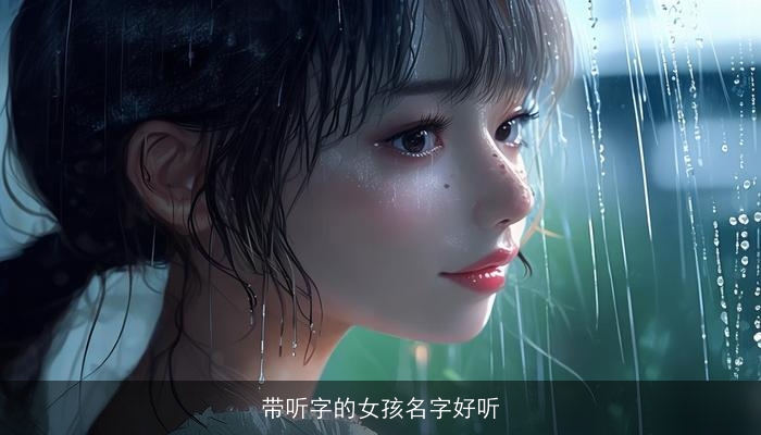 带听字的女孩名字好听