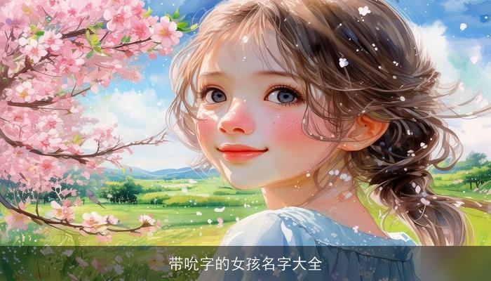 带吮字的女孩名字大全