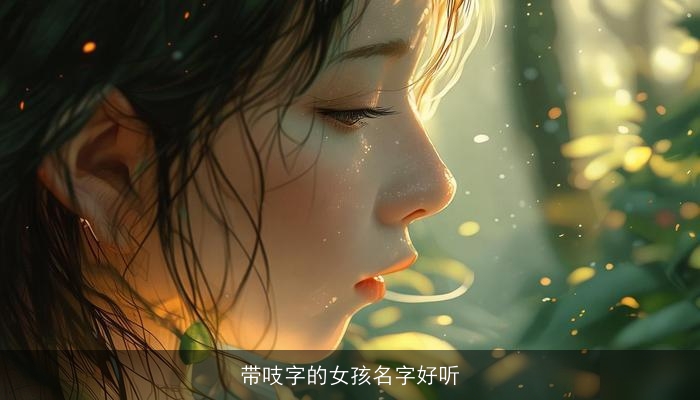 带吱字的女孩名字好听