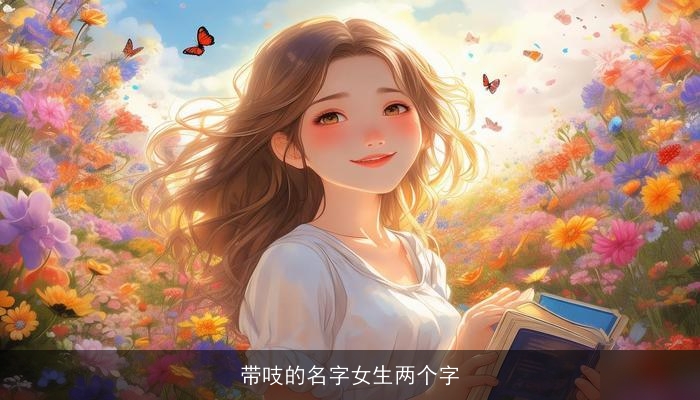 带吱的名字女生两个字