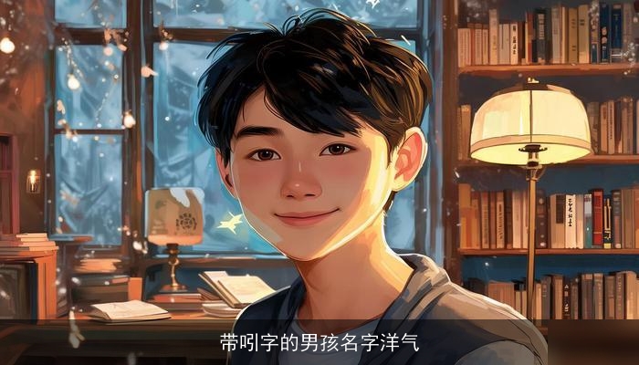 带吲字的男孩名字洋气
