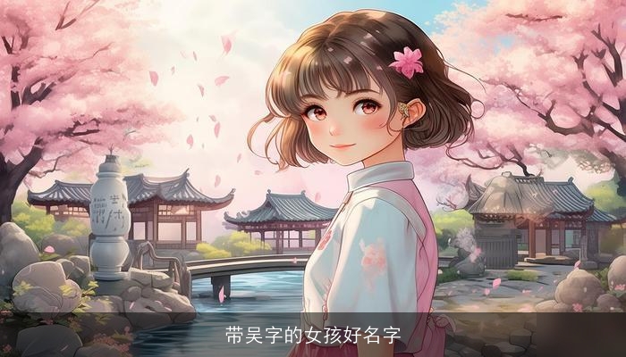 带吴字的女孩好名字