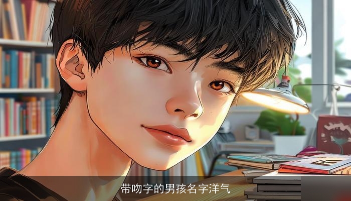 带吻字的男孩名字洋气