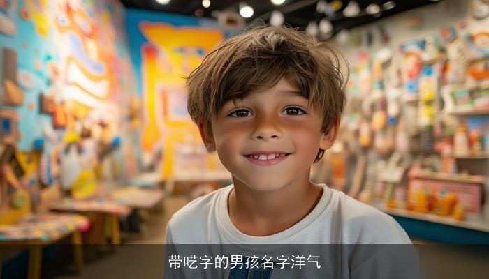 带呓字的男孩名字洋气