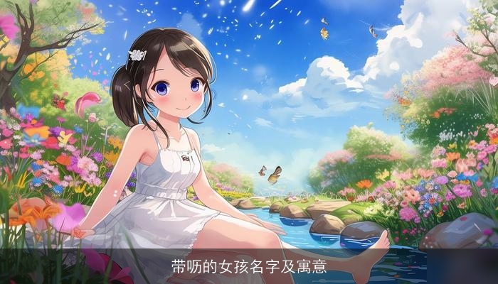 带呖的女孩名字及寓意