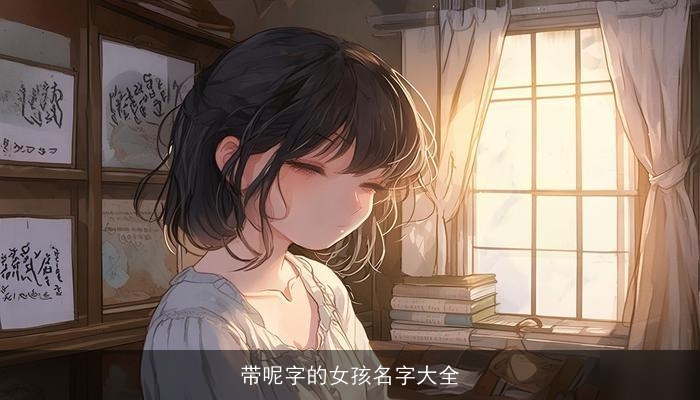 带呢字的女孩名字大全