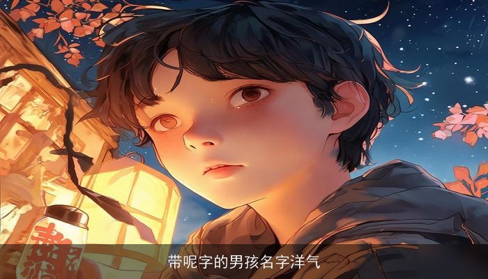 带呢字的男孩名字洋气