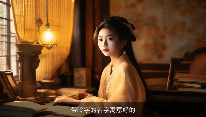 带呤字的名字寓意好的