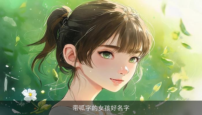 带呱字的女孩好名字