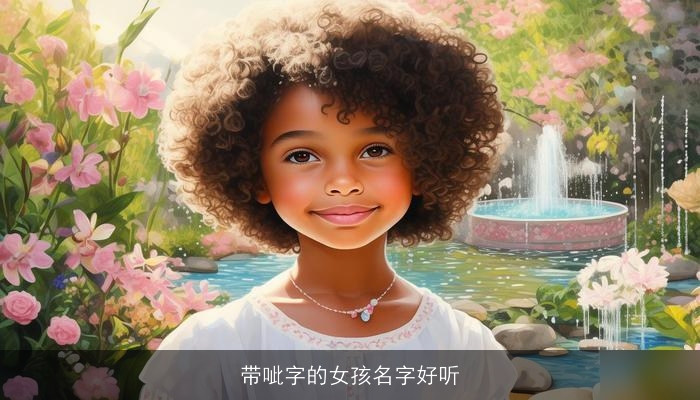 带呲字的女孩名字好听