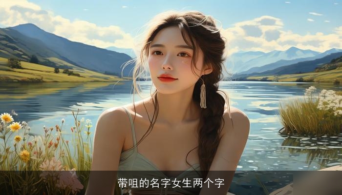 带咀的名字女生两个字