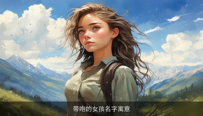 带咆的女孩名字寓意