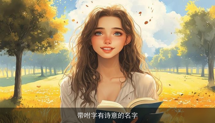 带咐字有诗意的名字