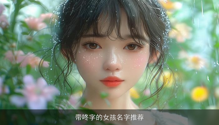 带咚字的女孩名字推荐