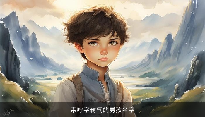 带咛字霸气的男孩名字